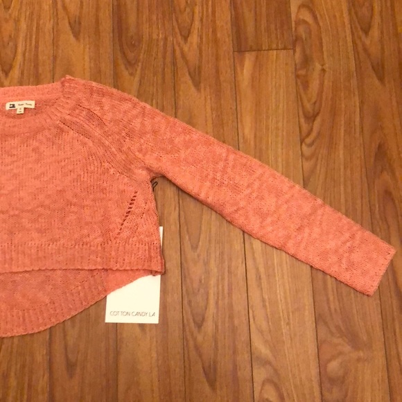 Cropped knitted sweater - Picture 6 of 7